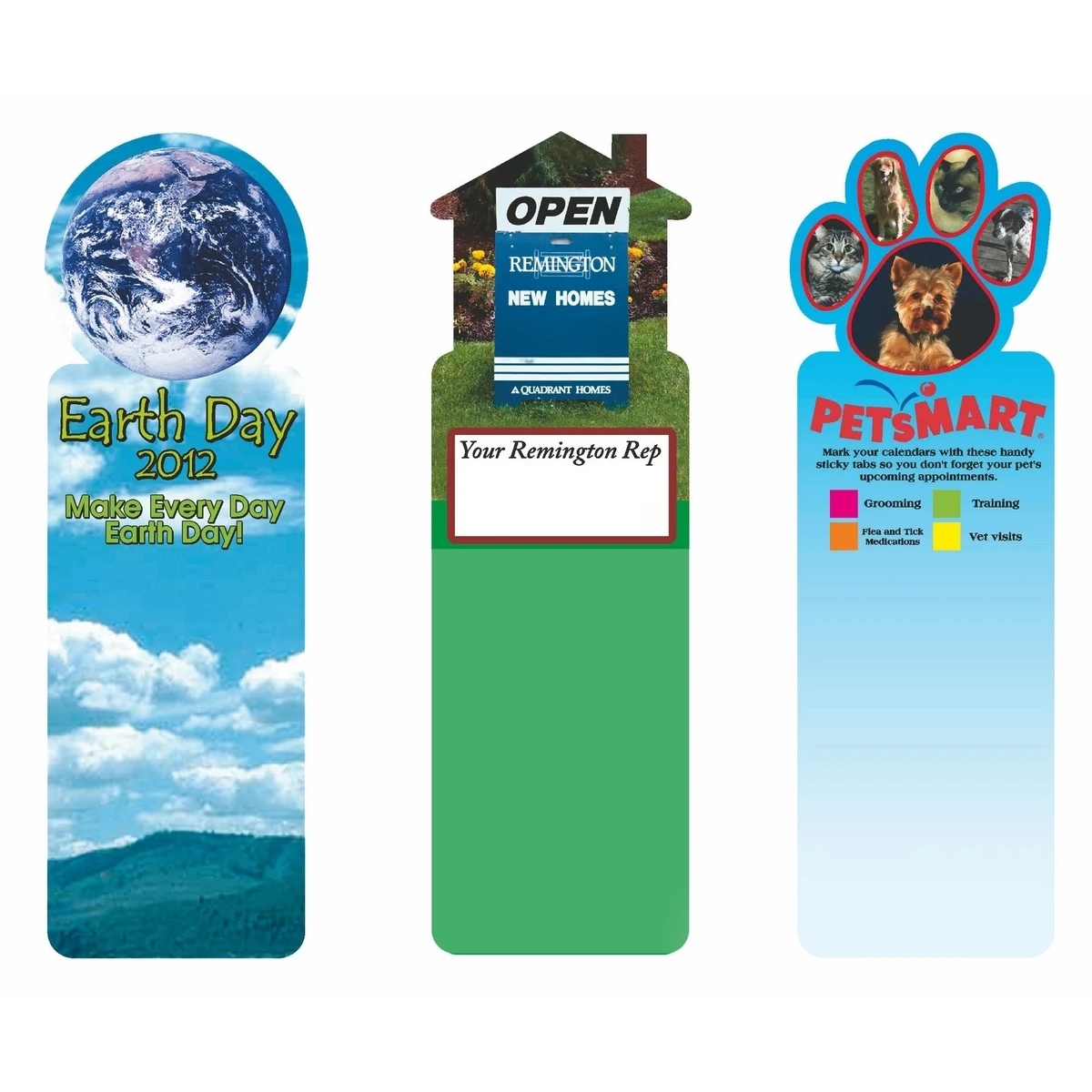 Custom Full Color Digital Printed Bookmark 1