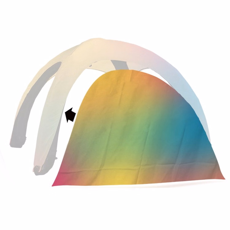 Inflatable Tent Printed 17' Wall