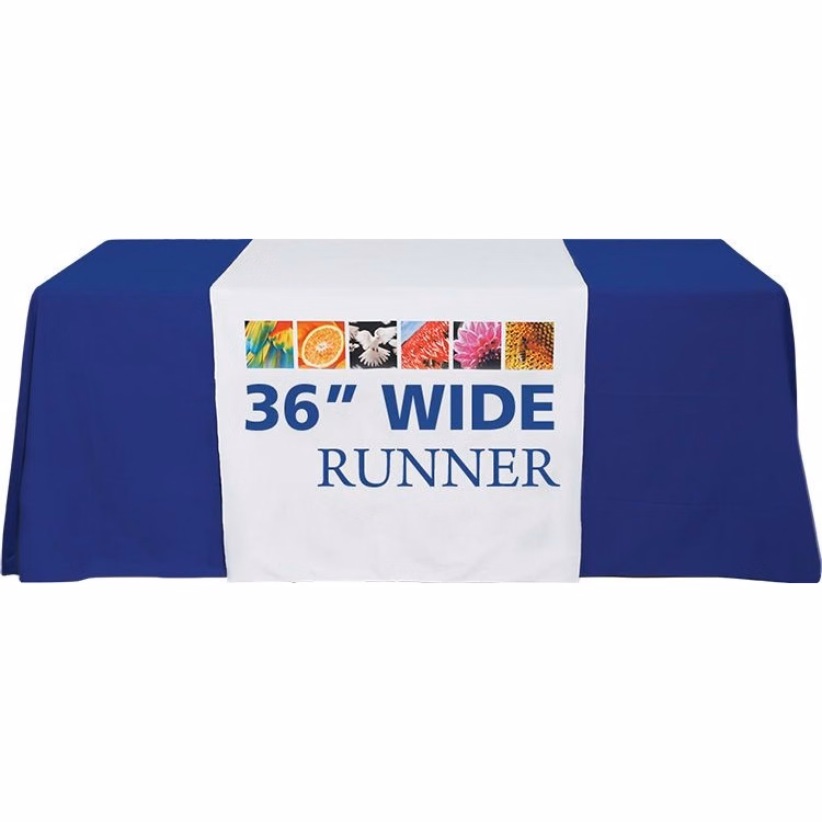 36" Wide 3-Sided Economy Coverage Table Runner