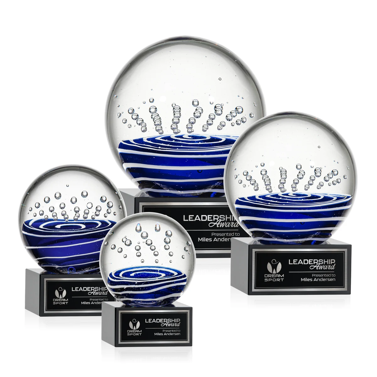 Tranquility Award on Hancock Base - Black 1