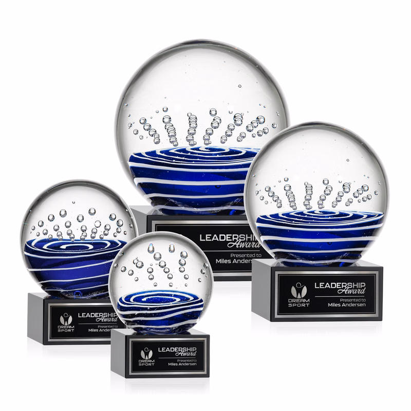 Tranquility Award on Hancock Base - Black