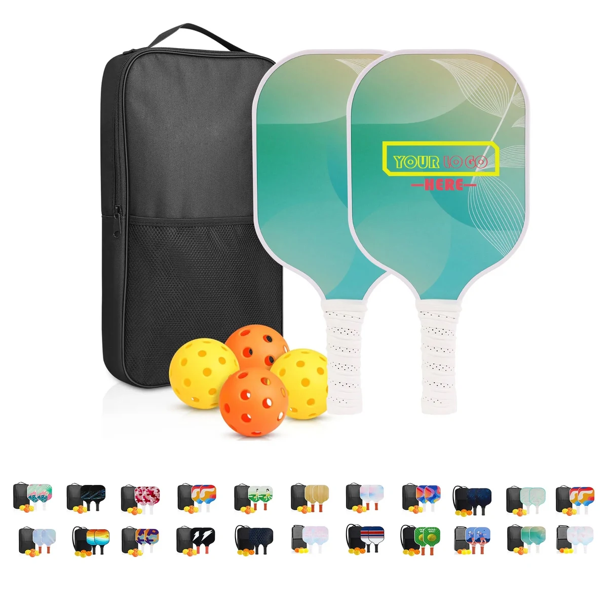 Portable Carry Bag Pickleball Paddles Set 1