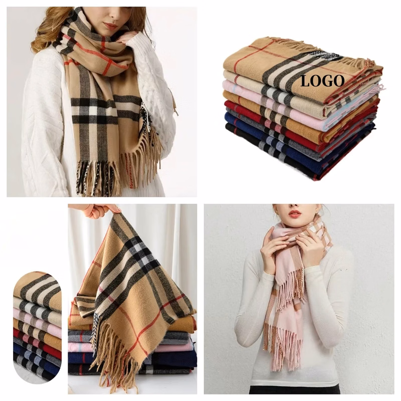 Plaid Scarf Accessory