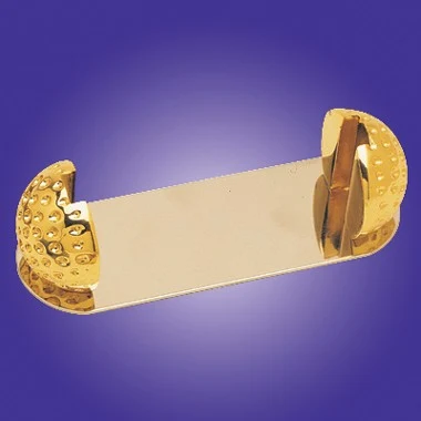 BRASS GOLF BALL BUSINESS CARD HOLDER 1