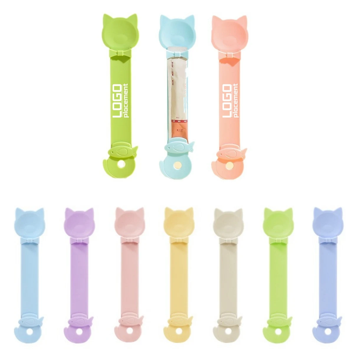 Customized cat bar spoon feeding spoon 1