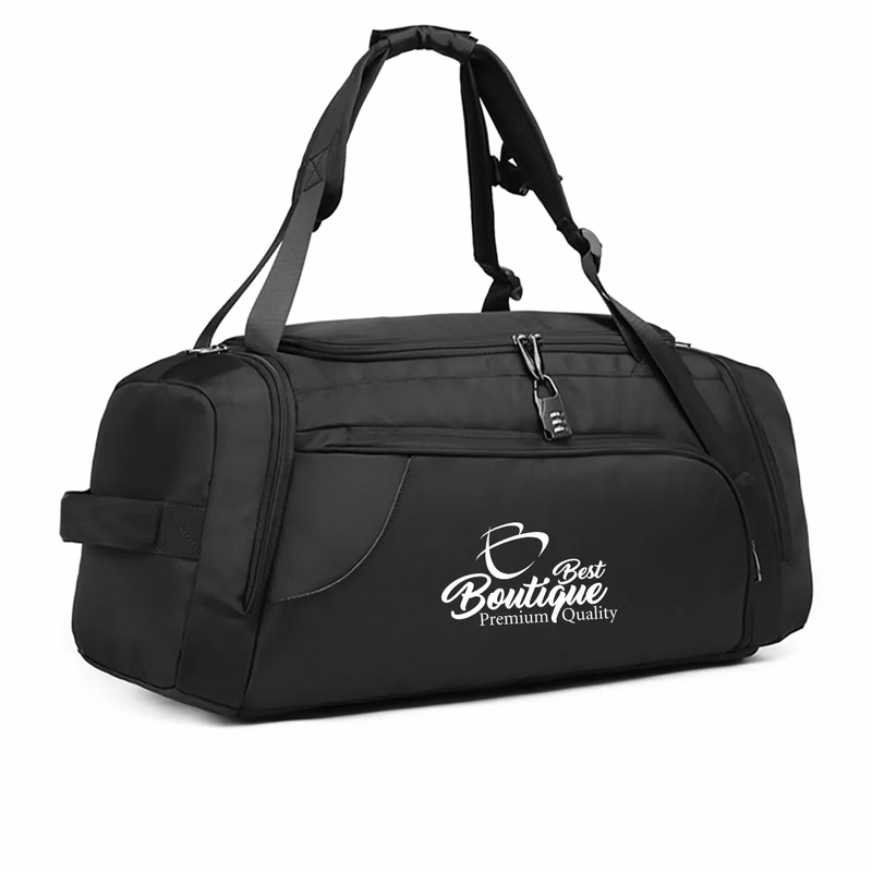 Overnight Travel Duffel Bag Backpack with Combination Lock
