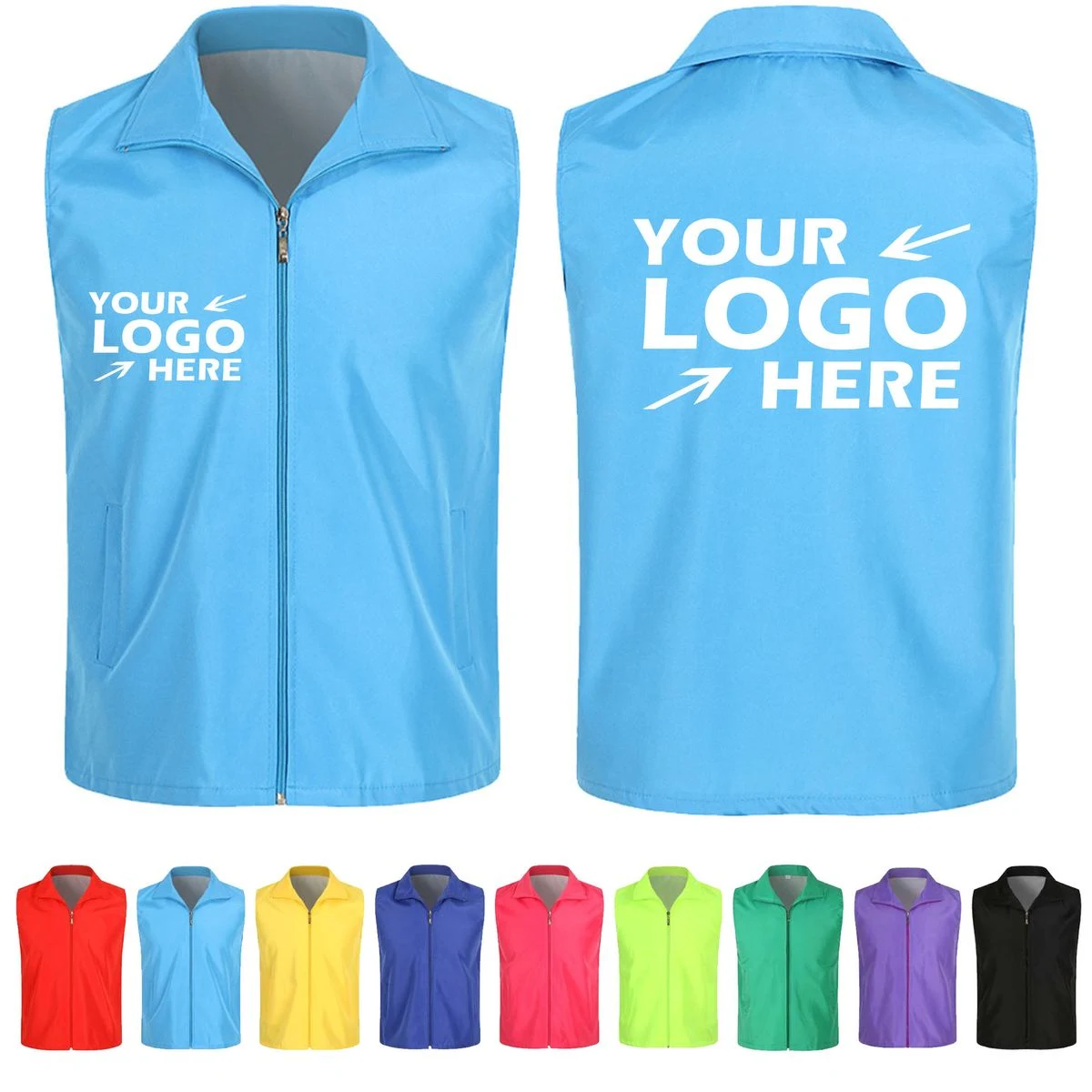 Custom High-Visibility Uniform Gilets 1