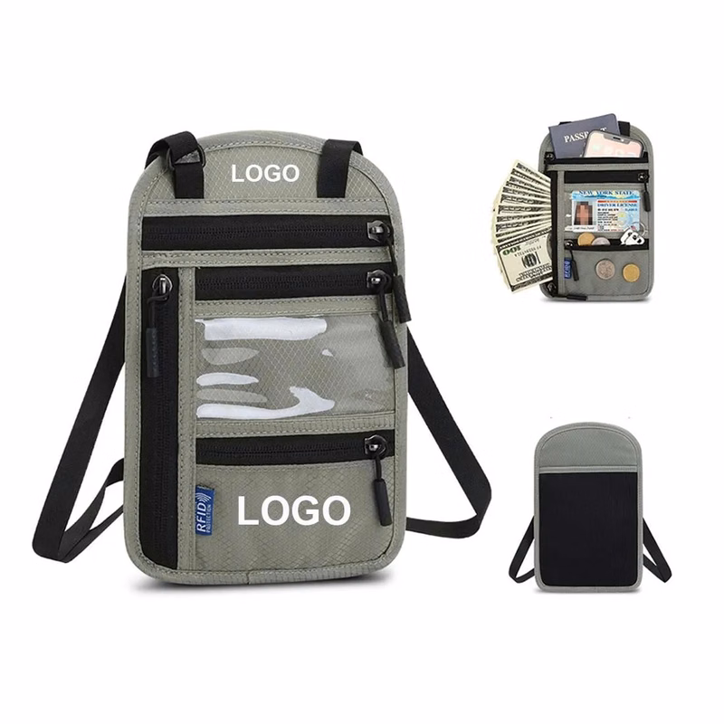 Neck Wallet Passport Bag RFID Blocking