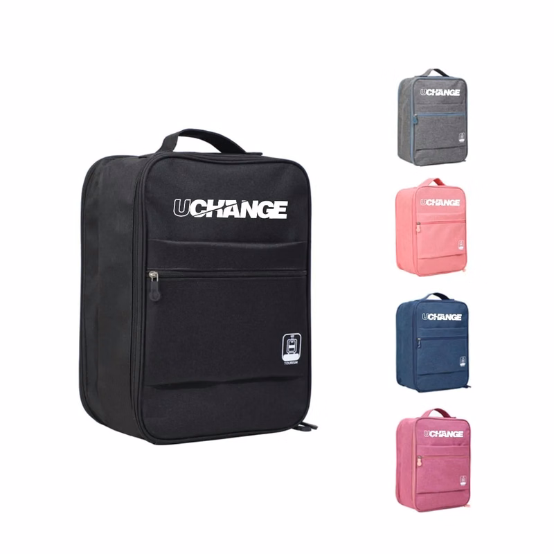 Portable Travel Shoe Bag Organizer Storage W/ Luggage Strap