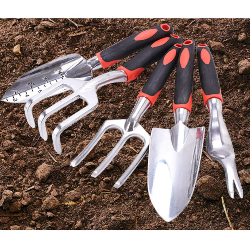 5pcs easy grip ladies garden tools wholesale weeding set 1