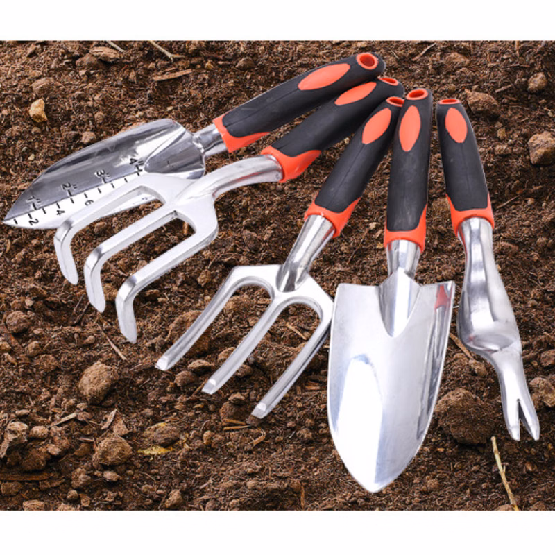 5pcs easy grip ladies garden tools wholesale weeding set