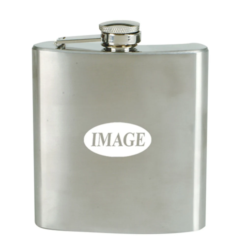 6 Oz. Stainless Steel Liquor Hip Flask 1