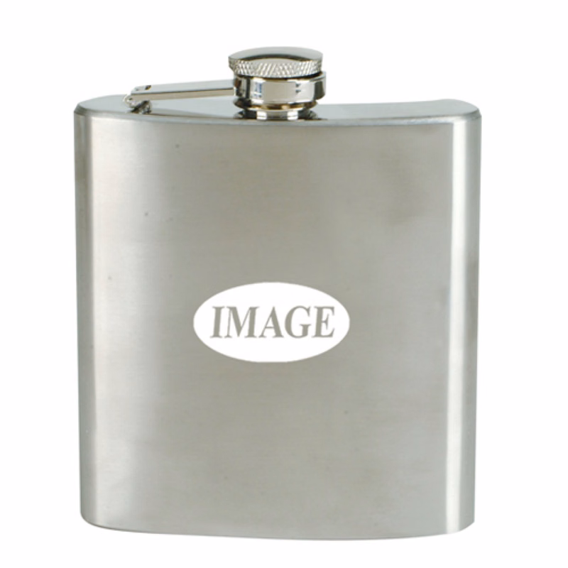 6 Oz. Stainless Steel Liquor Hip Flask