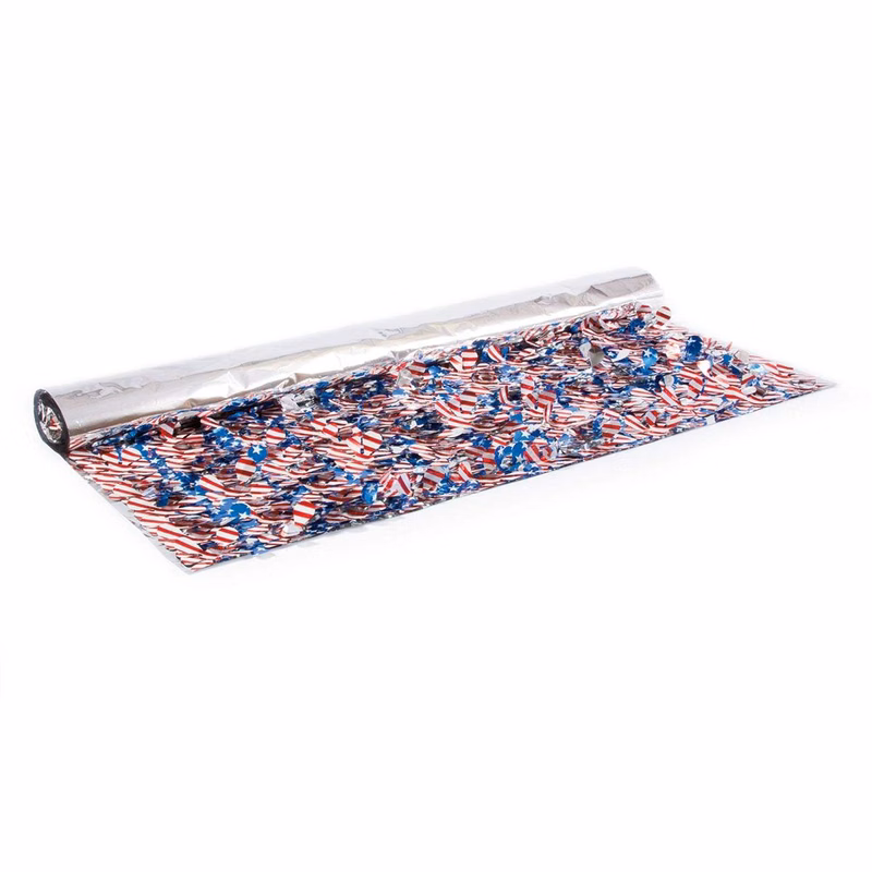 Victory Corps™ Stars & Stripes Floral Sheeting (5 Yards)