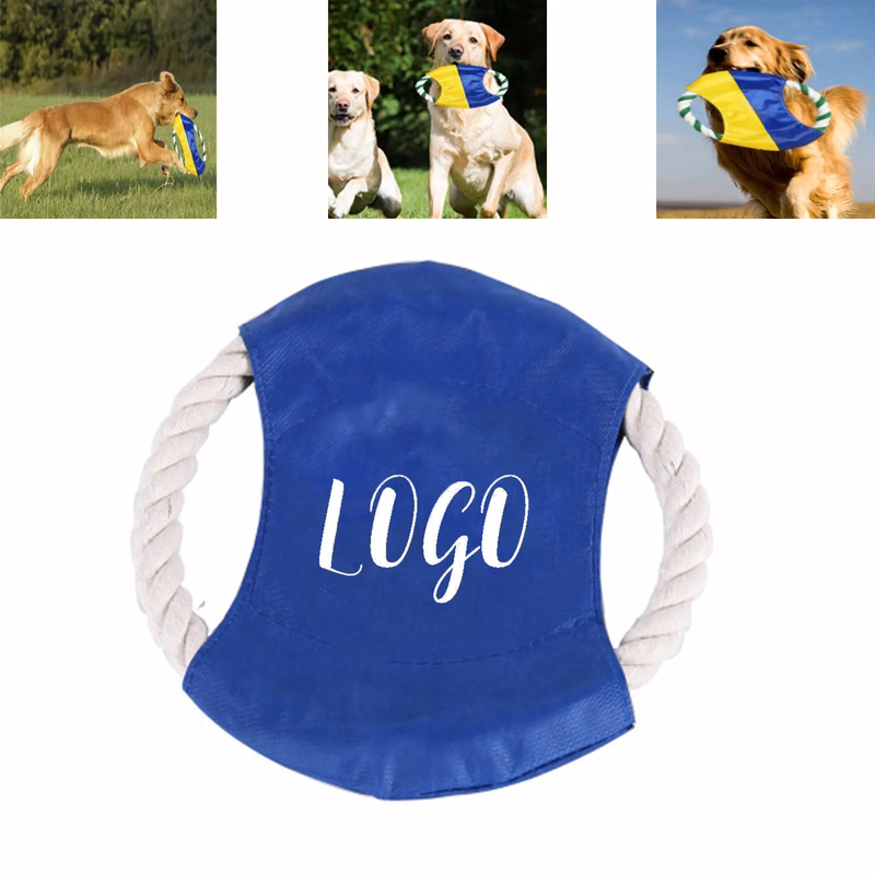Pet Cotton Rope Flying Disk Dog Toy