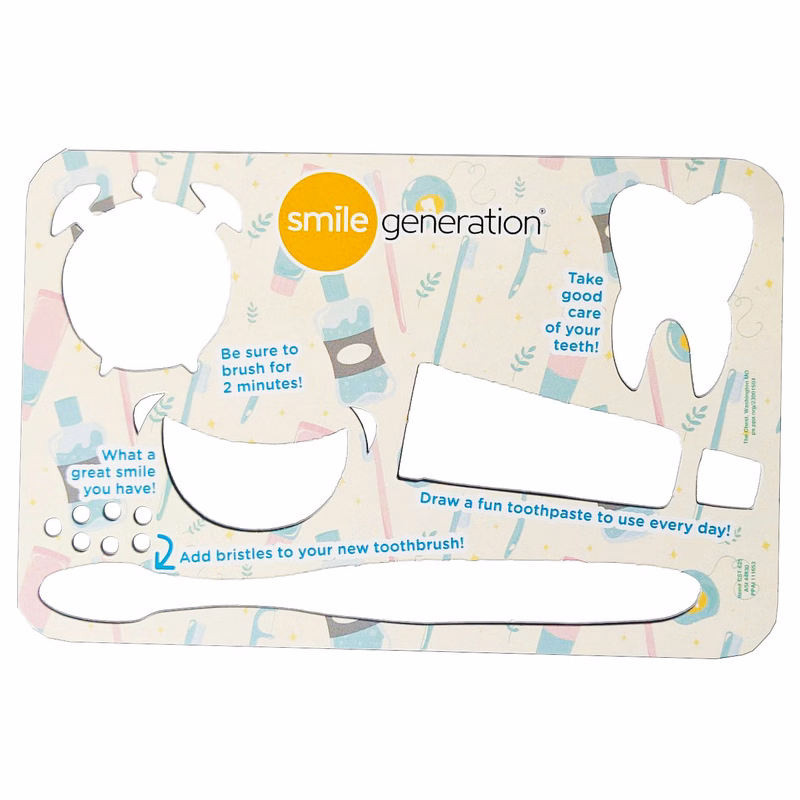 Dental Chipboard Stencil
