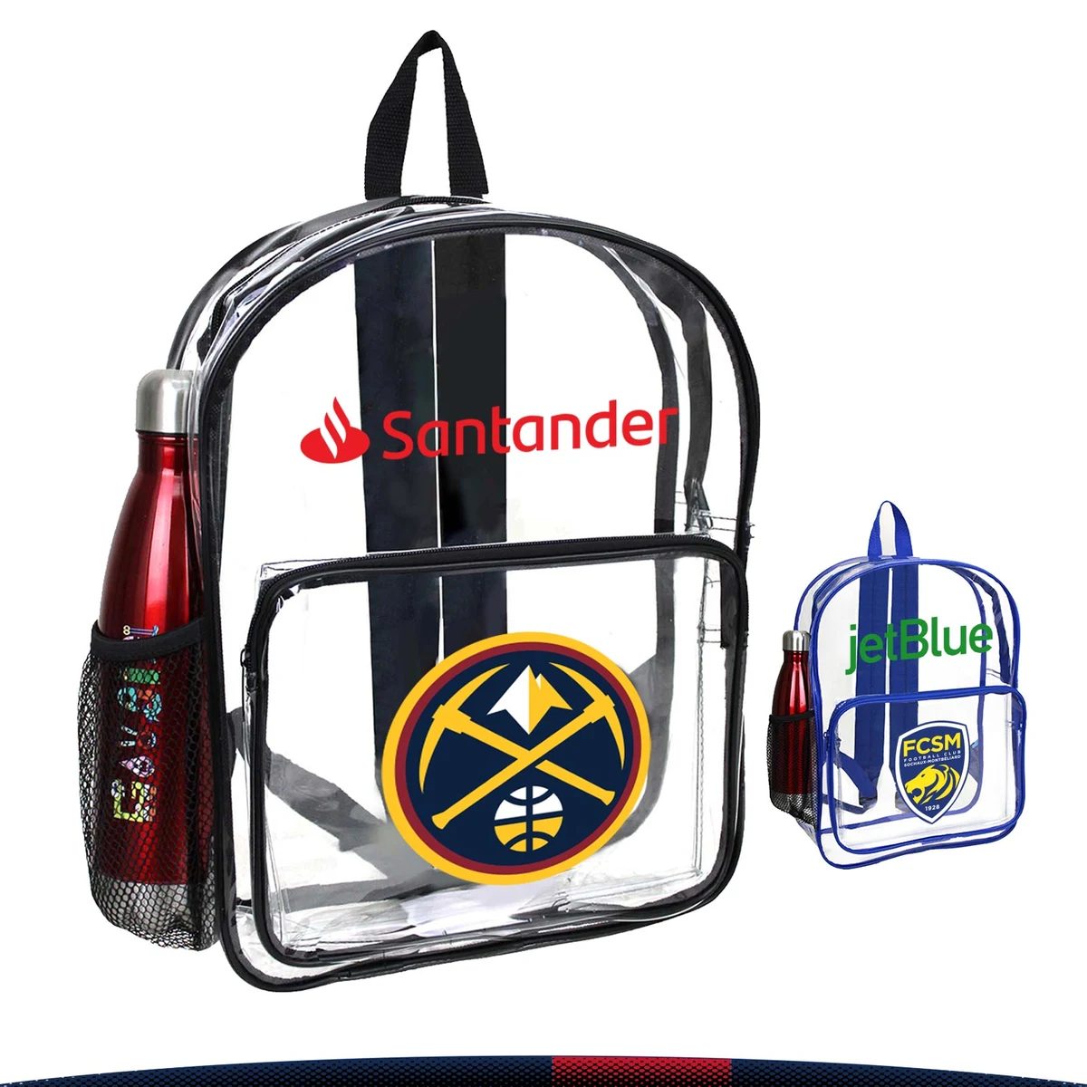 Faddish Clear Backpack 1