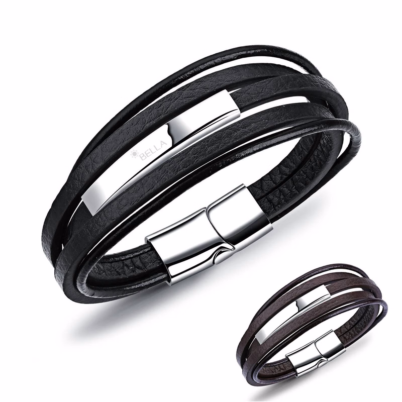 PU multi-layer fashion creative bracelet