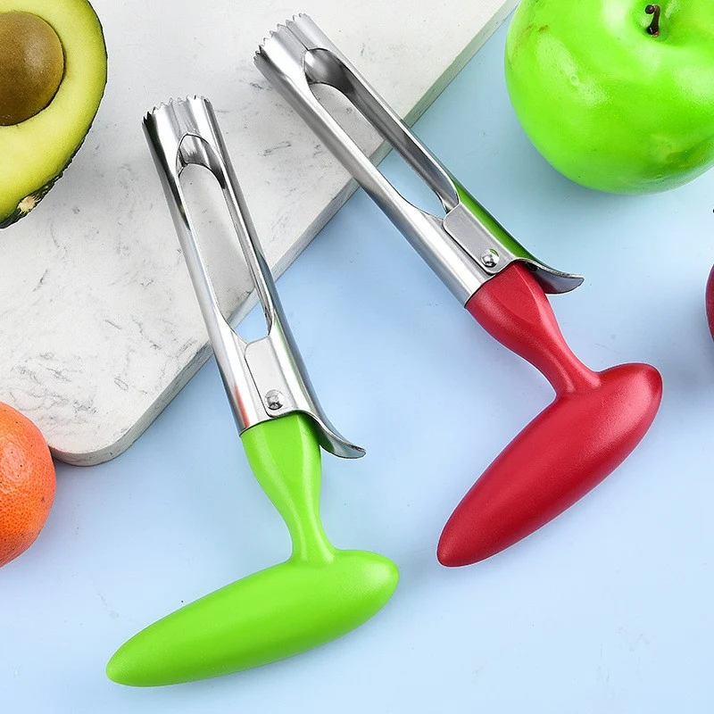 Sturdy Apple Core Remover with Sharp Serrated Blades 1