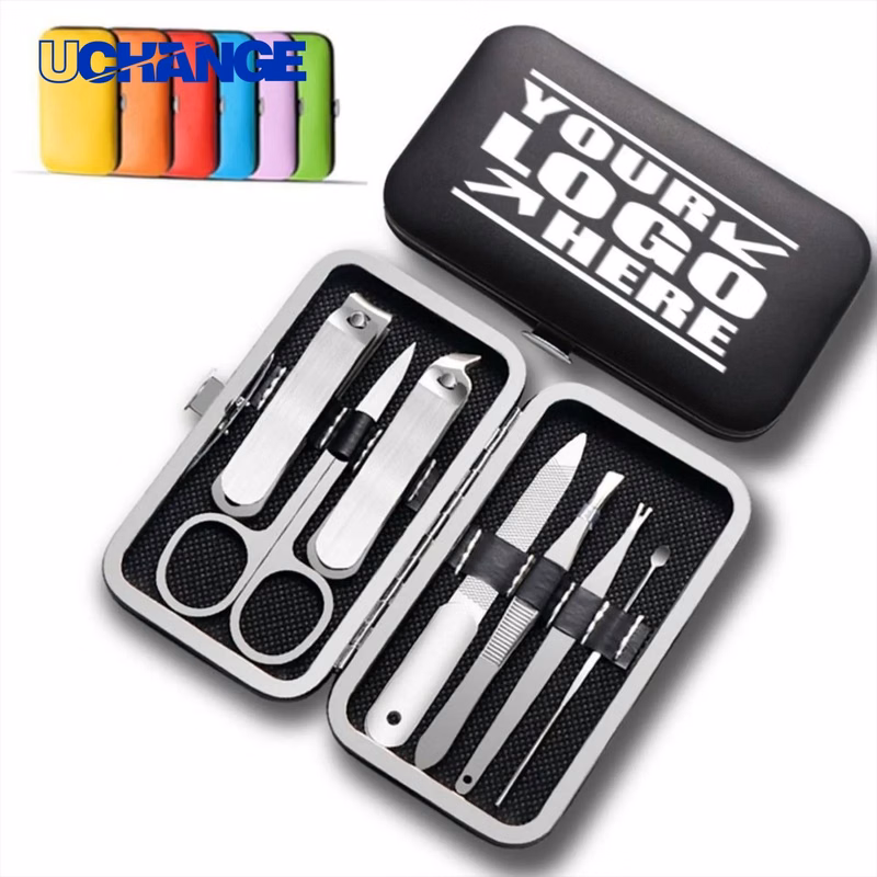 7 Pcs Portable Stainless Steel Manicure Set