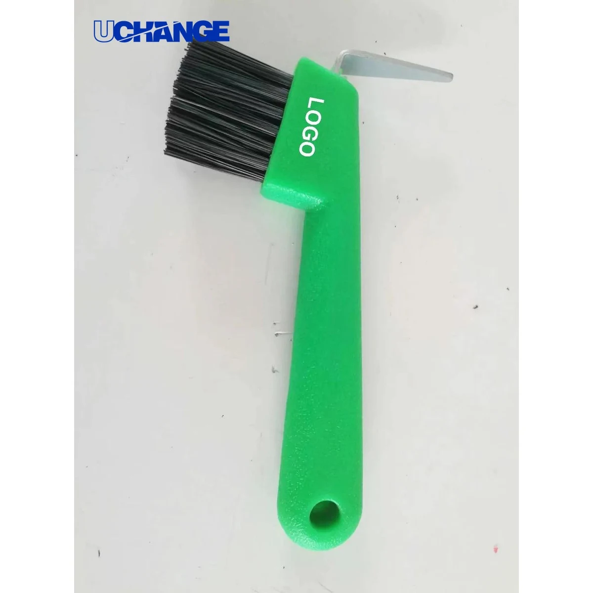 Hoof Pick and Brush Combo Tool for Grooming 1
