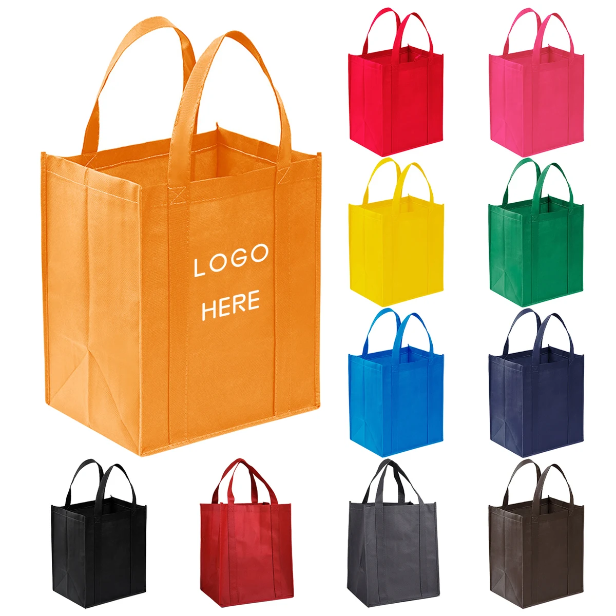 Large Reusable Shopping Grocery Bags 1