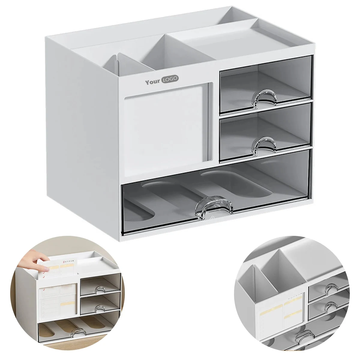 Plastic Combine Transparent Storage Box 1