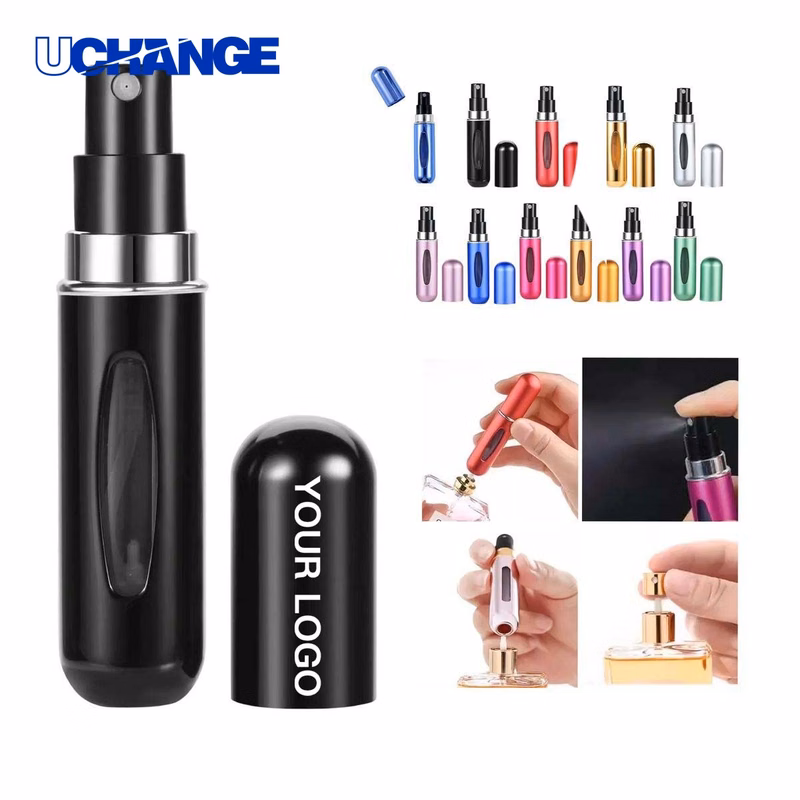 Aluminum Perfume Atomizer Dispenser Portable Travel Size