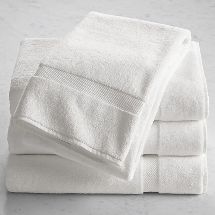 White Cotton Hotel/Bath Towels 1