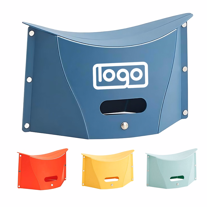 Plastic Stool with Storage Multifunctional Portable Folding