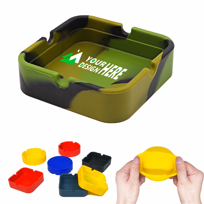 Silicone Rubber Heat Resistant Ashtray