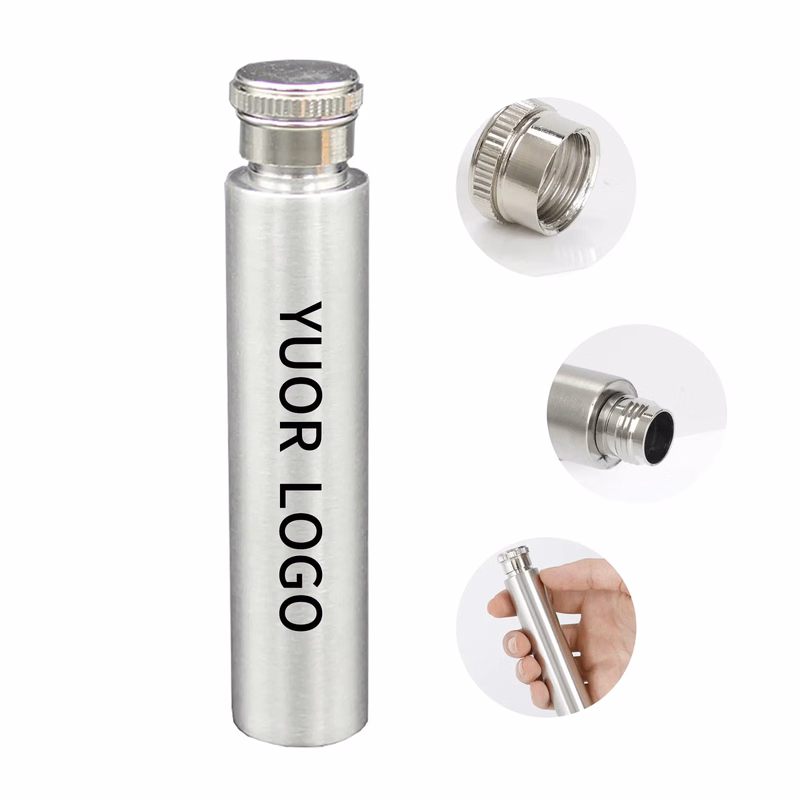 Portable 1oz Stainless Steel Cigar Flask
