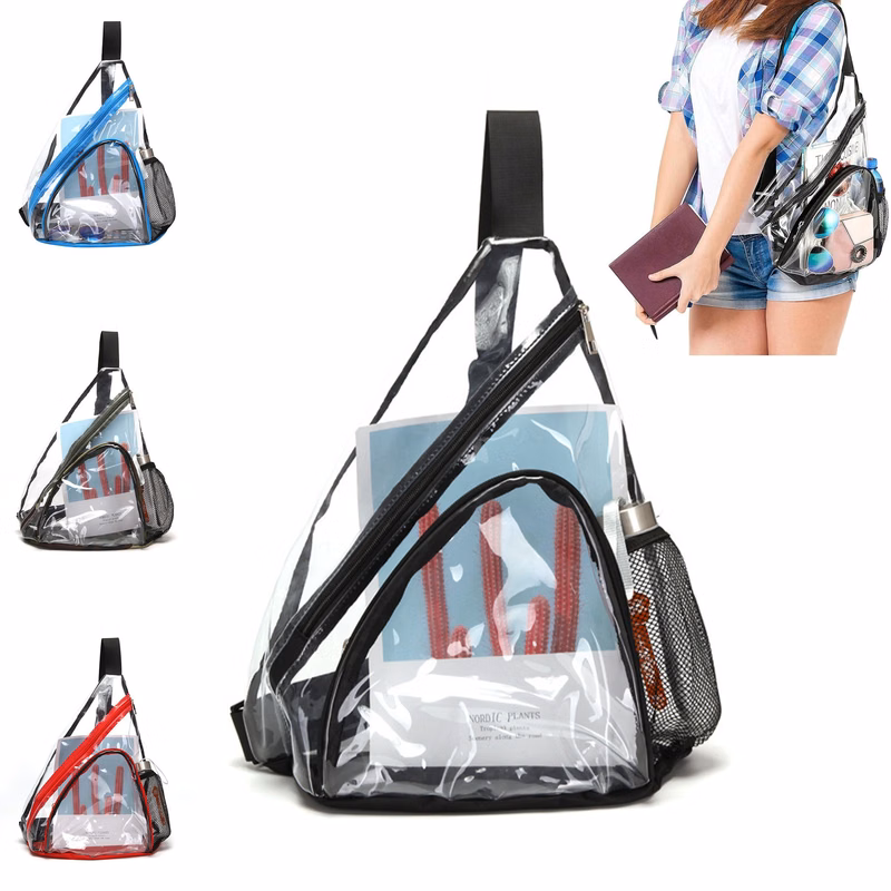 Clear Triangle Bag