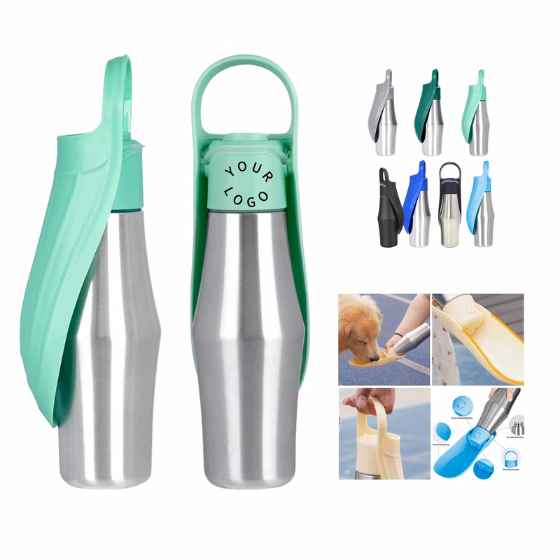 MOQ 50 27oz Pet Travel Water Bottle with Drinking Tray