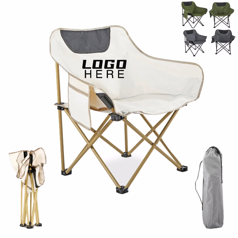 Outdoor Camping Folding Chair With Carrying Bag