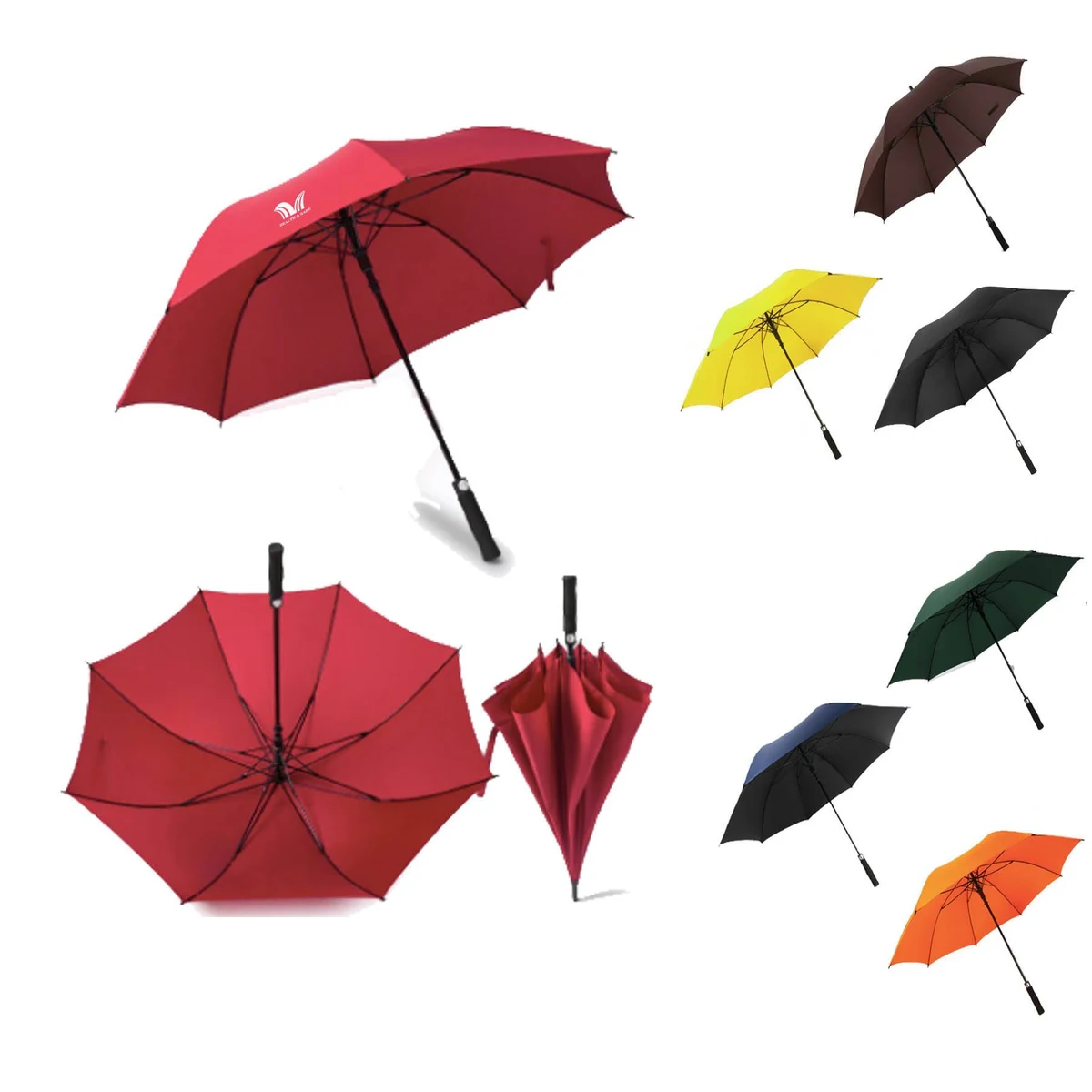 Automatic Windproof Straight Umbrella 1