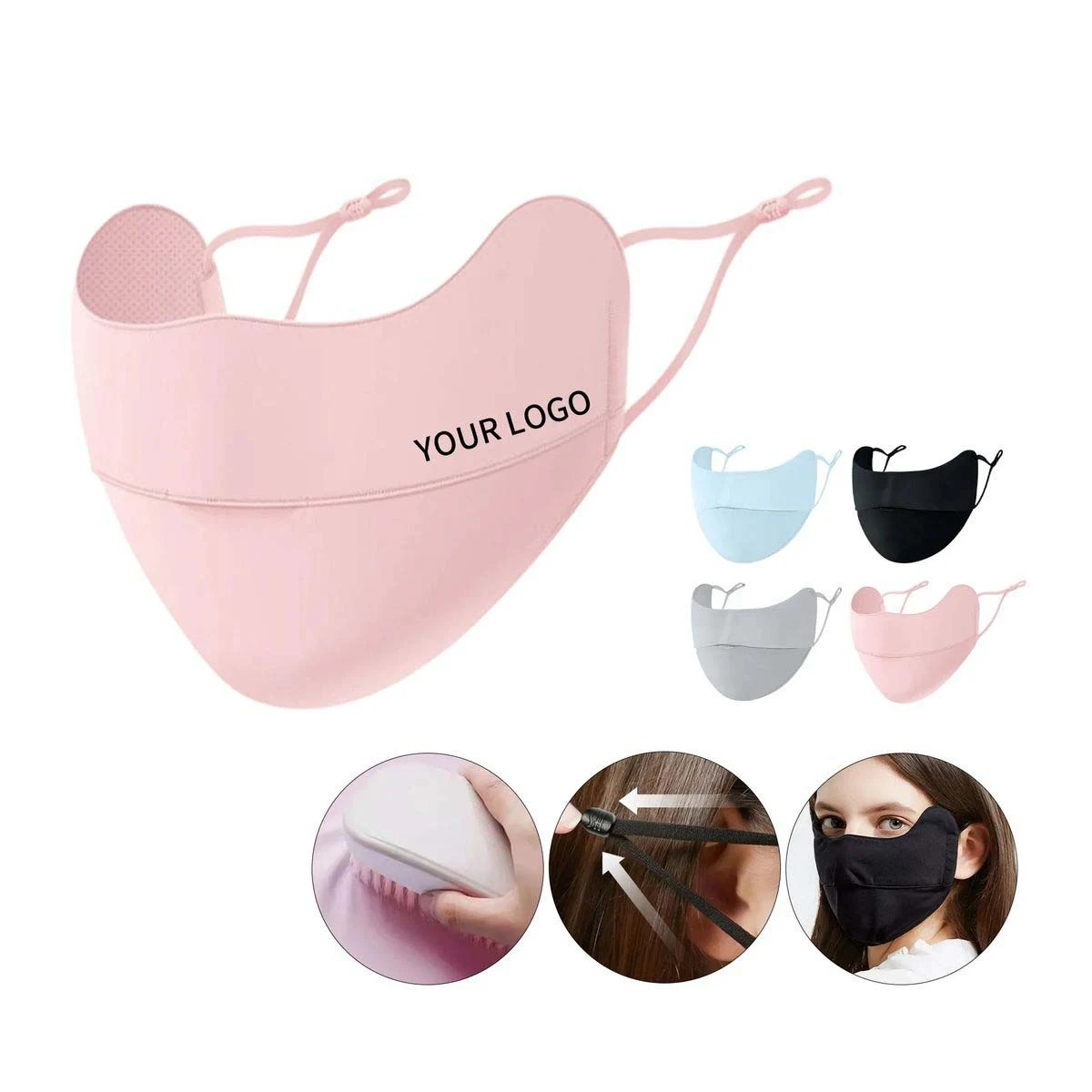 Ice Silk UV Protection Mask with Pouch 1