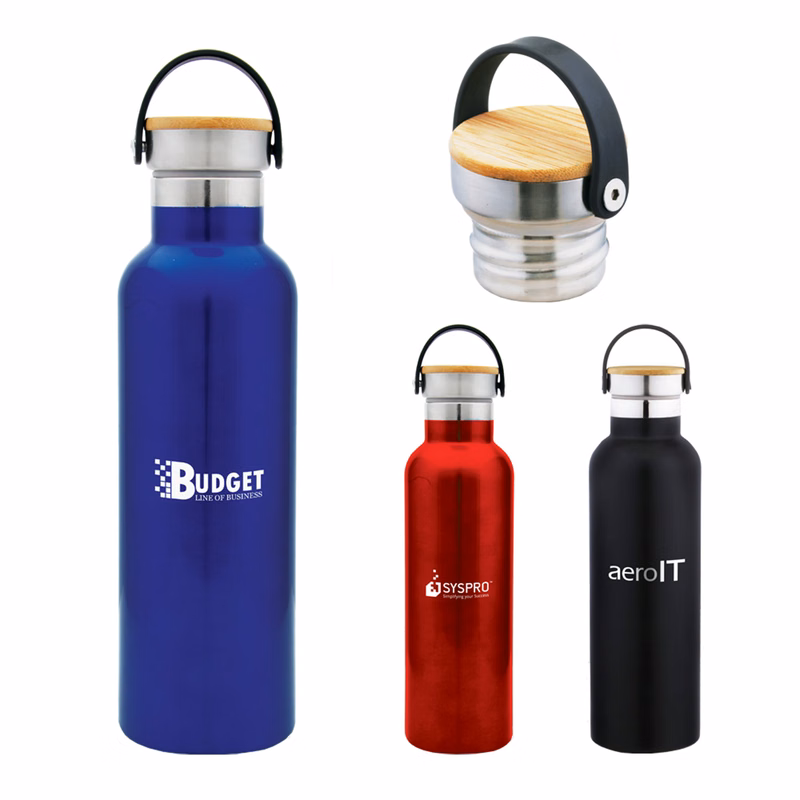 Vino 25 Oz. Double-Wall 18/8 Stainless Steel Bottle