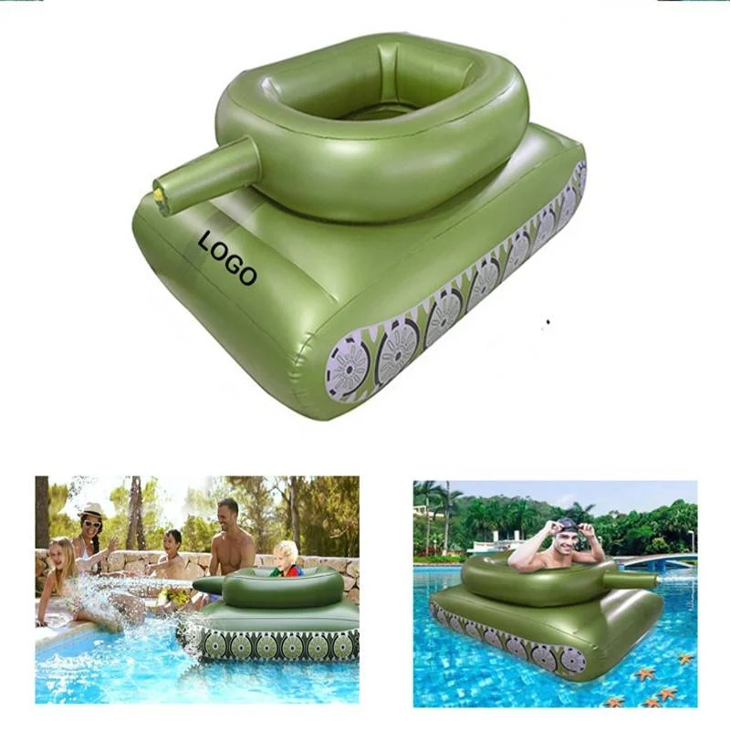Inflatable Tanks Float In Water 1