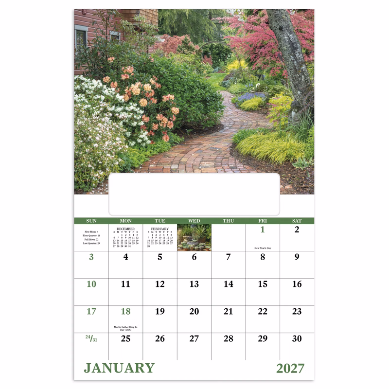 Good Value™ Garden Walk - Window Calendar