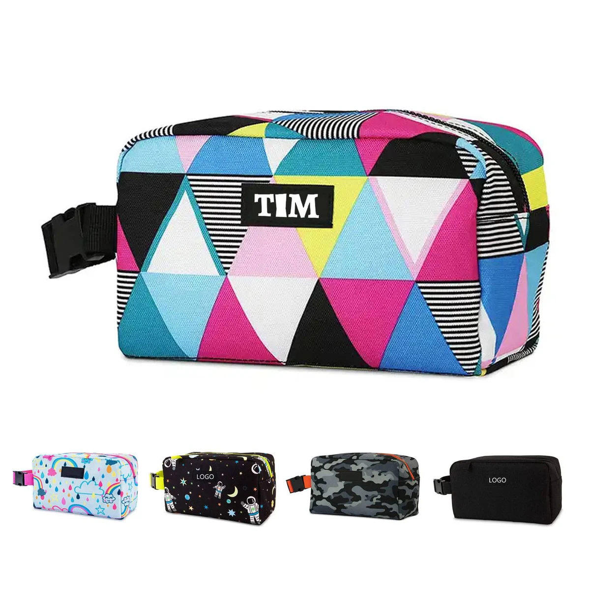Snack Box with Insulated Lining and Colorful Design 1