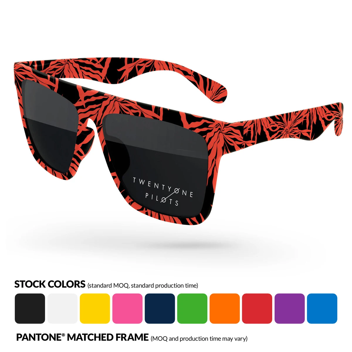 Laser Sunglasses w/ Lens Imprint + Full-color All-over Sublimation 1
