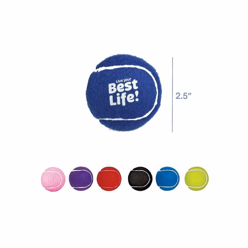 Colorful Pet Tennis Ball MOQ 50PCS