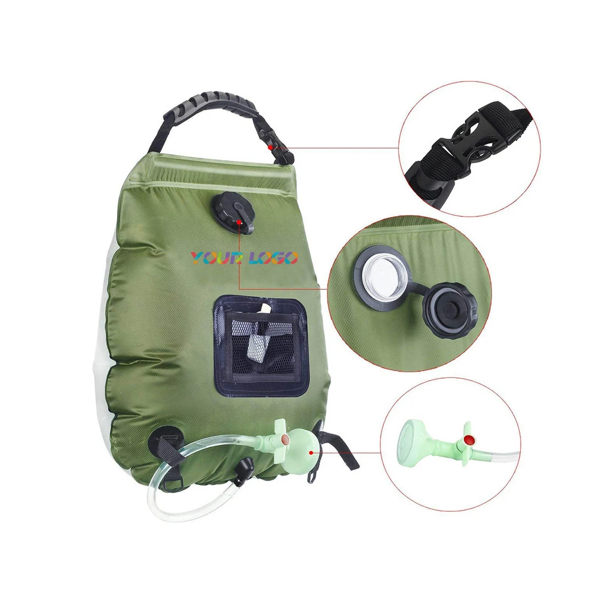 Portable Shower Bag 1