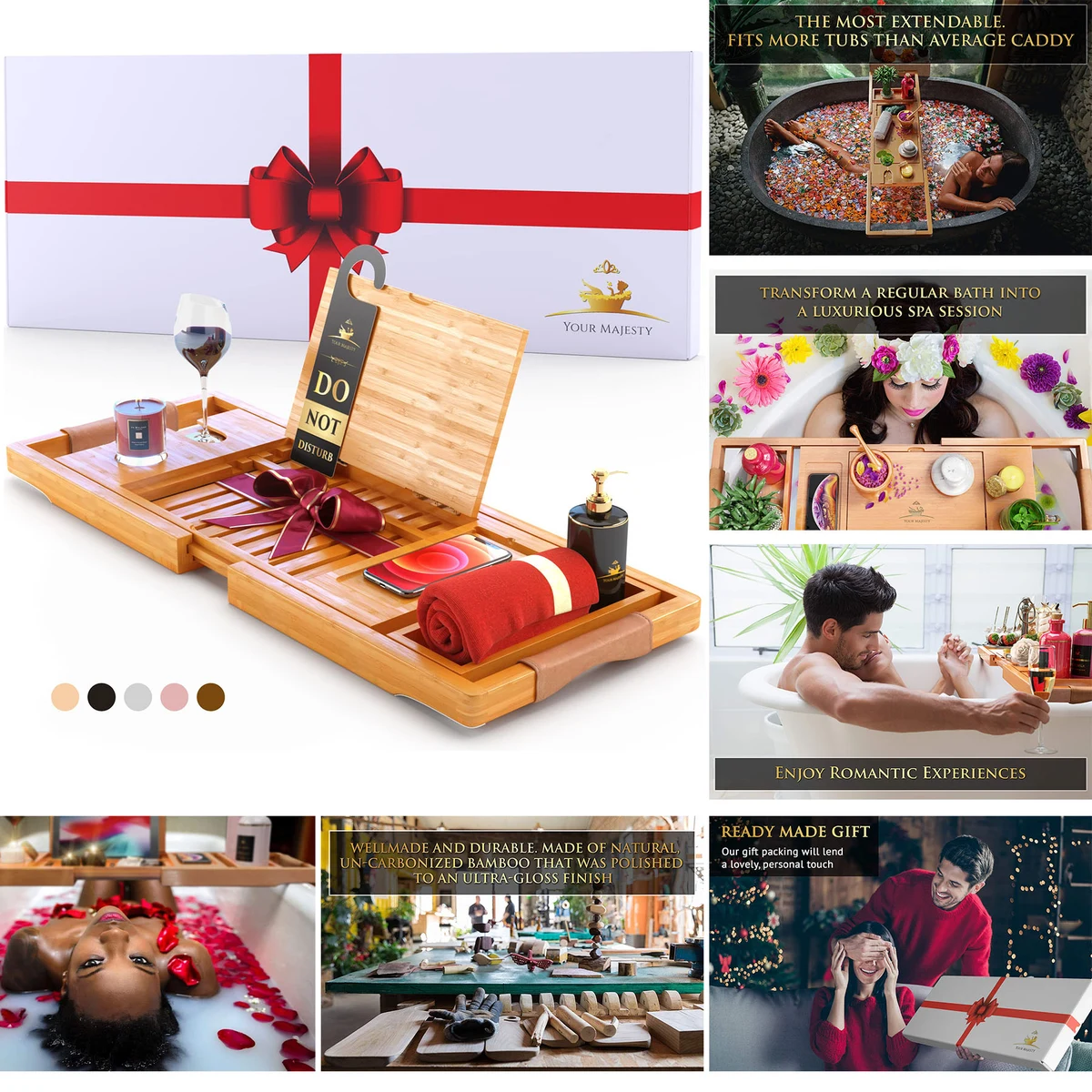 Premium Bathtub Tray 1