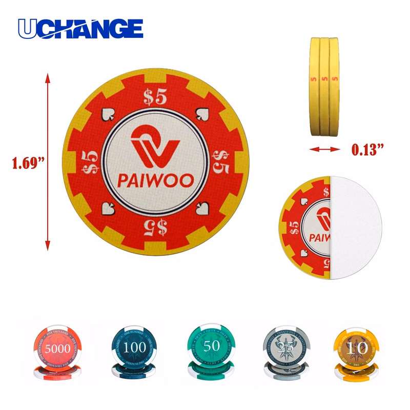 Security Material Poker Chip for Casino