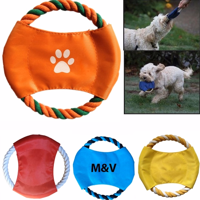 Happy Dog Rope Flyer Flying Disc