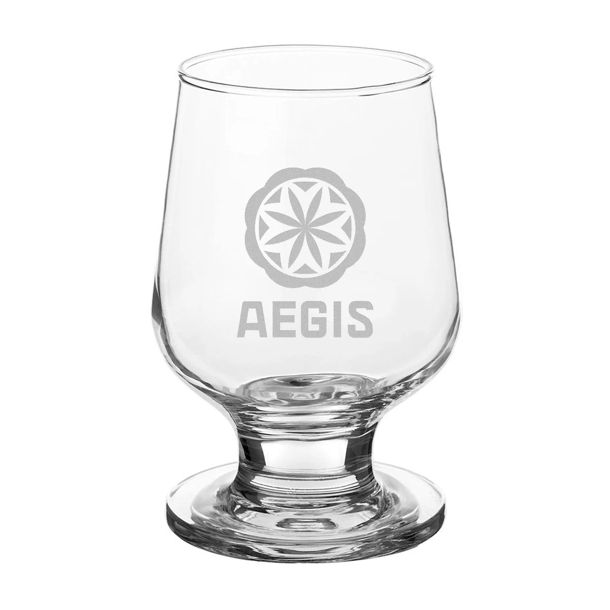 12 oz. Elytra Water Goblet Glass (Engraved Imprint) 1