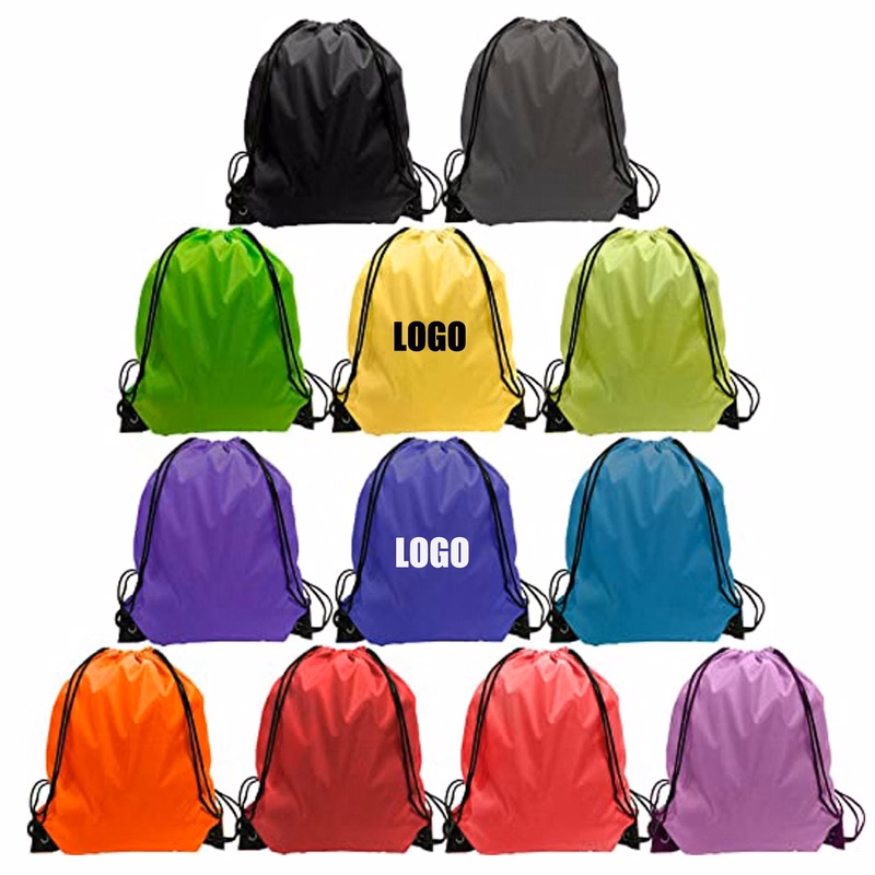 Reusable Drawstring Backpack Bags