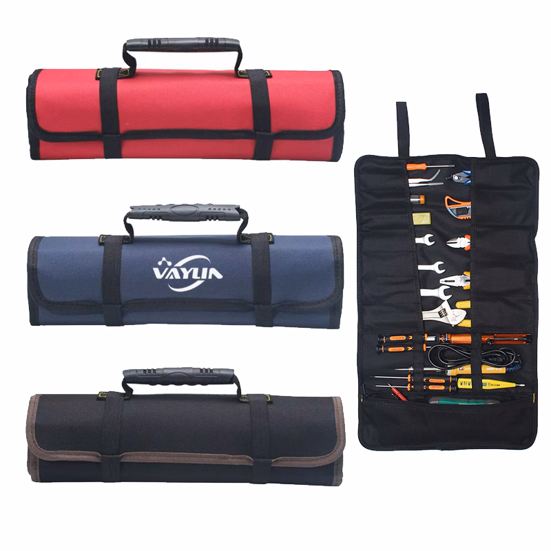 Portable Multifunctional Roll Up Tool Storage Bag
